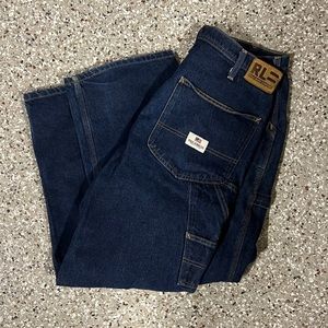 Vintage 00s Y2K Polo Ralph Lauren Baggy Carpenter Jeans